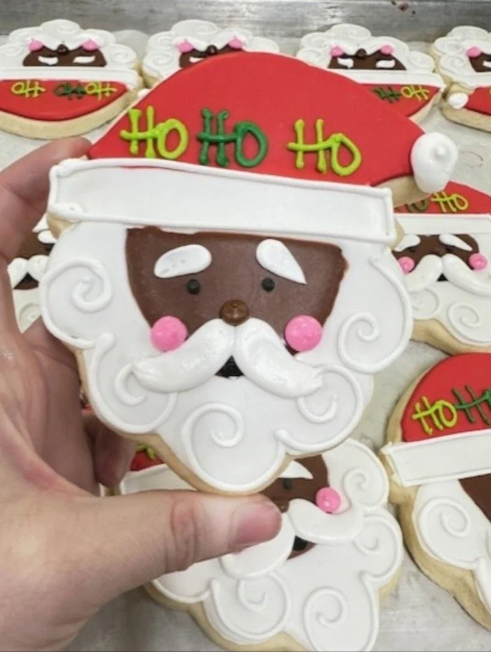 Cookie Cutters Christmas Holiday Wilton 3 Pc Set Ornament, Santa Claus Snonflake